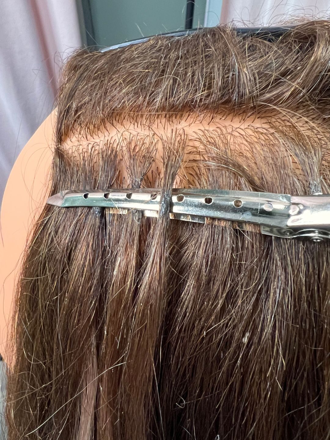 K tip extensions in Madison, MS by best extension salon Kinetic Hair Studio